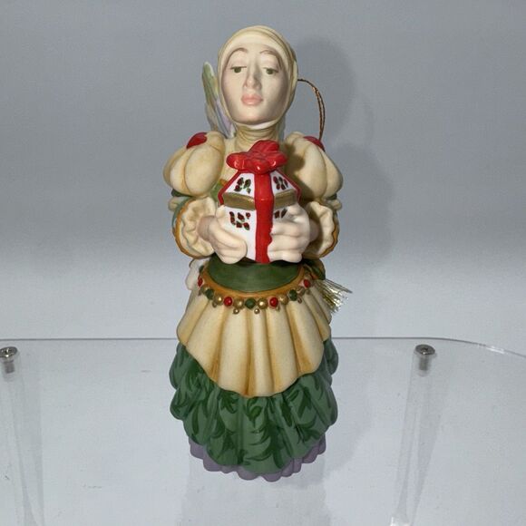 The Angel’s Gift Holiday Ornament Greenwich Workshop James C Christensen Fairy - Picture 5 of 8
